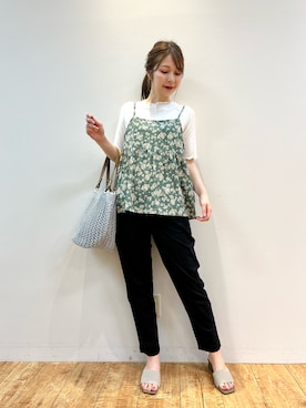 reinaさん（レディース・156cm）の夏コーディネート