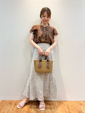 reinaさん（レディース・156cm）の夏コーディネート