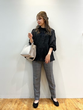 reinaさん（レディース・156cm）の秋コーディネート