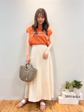 reinaさん（レディース・156cm）の夏コーディネート