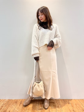 reinaさん（レディース・156cm）の秋コーディネート