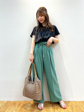 reinaさん（レディース・156cm）の夏コーディネート