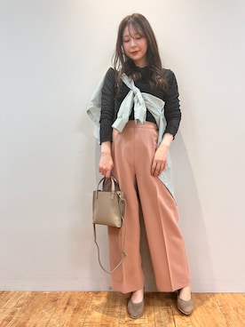 reinaさん（レディース・156cm）の春コーディネート