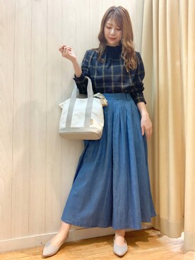 reinaさん（レディース・156cm）の秋コーディネート