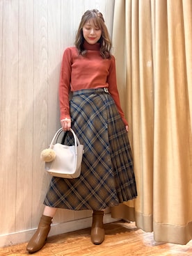 reinaさん（レディース・156cm）の秋コーディネート