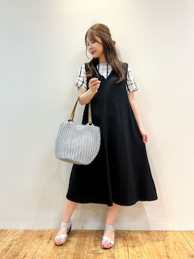 reinaさん（レディース・156cm）の夏コーディネート