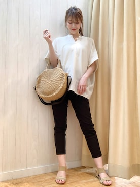 reinaさん（レディース・156cm）の夏コーディネート