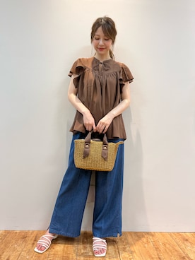 reinaさん（レディース・156cm）の夏コーディネート