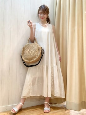 reinaさん（レディース・156cm）の夏コーディネート