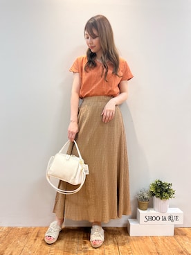 reinaさん（レディース・156cm）の夏コーディネート