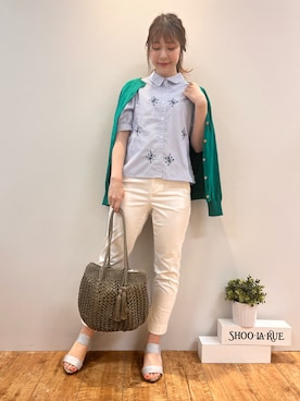 reinaさん（レディース・156cm）の春コーディネート