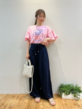 「ドレスキップ」｜reinaさん（レディース・156cm）の夏コーディネート