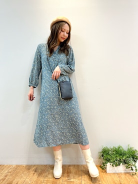 reinaさん（レディース・156cm）の秋コーディネート