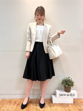 「ドレスキップ」｜「アイテム（ジャケット/アウター）」を使った、reinaさん（レディース・156cm）の冬コーディネート