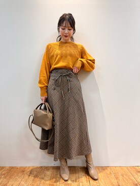reinaさん(レディース・156cm)の秋コーディネート