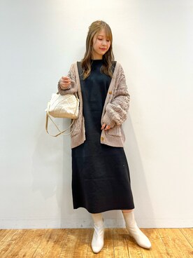 reinaさん（レディース・156cm）の秋コーディネート