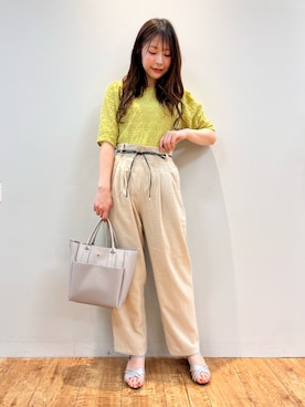 reinaさん（レディース・156cm）の春コーディネート