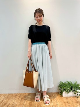 「ドレスキップ」｜reinaさん（レディース・156cm）の夏コーディネート