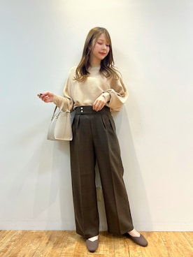 reinaさん（レディース・156cm）の冬コーディネート