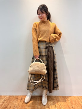 reinaさん(レディース・156cm)の冬コーディネート