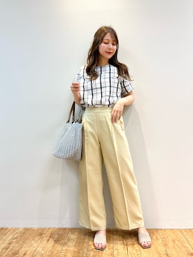 reinaさん（レディース・156cm）の夏コーディネート