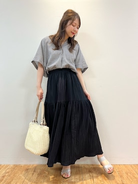 reinaさん（レディース・156cm）の夏コーディネート