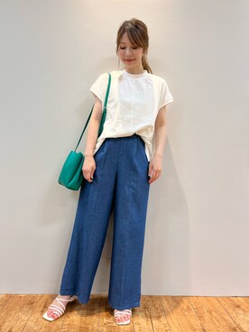 reinaさん（レディース・156cm）の夏コーディネート