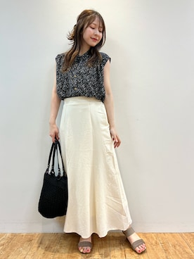 reinaさん（レディース・156cm）の夏コーディネート