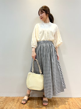 reinaさん（レディース・156cm）の夏コーディネート