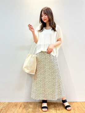 reinaさん（レディース・156cm）の夏コーディネート