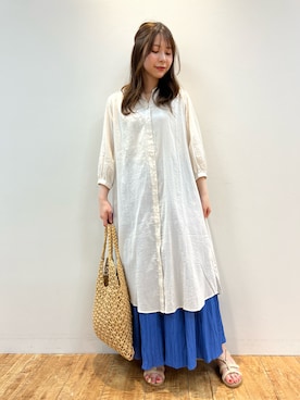 reinaさん（レディース・156cm）の夏コーディネート