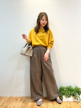 reinaさん（レディース・156cm）の秋コーディネート