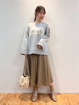 reinaさん（レディース・156cm）の秋コーディネート