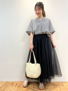 reinaさん（レディース・156cm）の春コーディネート