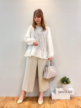 reinaさん（レディース・156cm）の春コーディネート