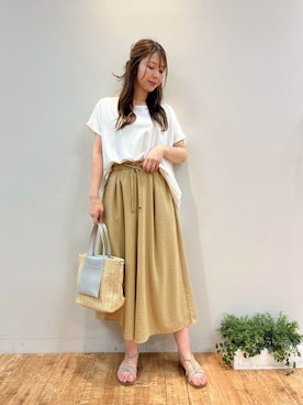 「ドレスキップ」｜reinaさん（レディース・156cm）の夏コーディネート