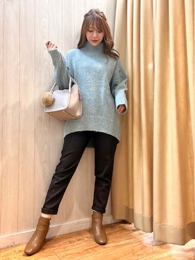 reinaさん（レディース・156cm）の秋コーディネート