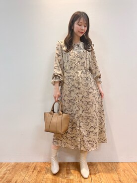 reinaさん(レディース・156cm)の秋コーディネート