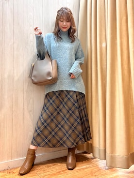 reinaさん（レディース・156cm）の秋コーディネート