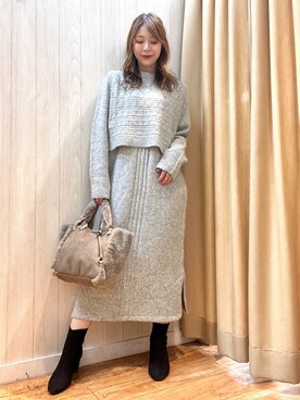 reinaさん(レディース・156cm)の冬コーディネート