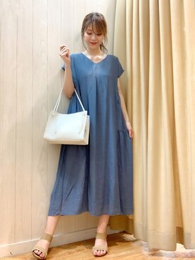 reinaさん（レディース・156cm）の夏コーディネート