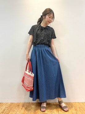 reinaさん（レディース・156cm）の春コーディネート