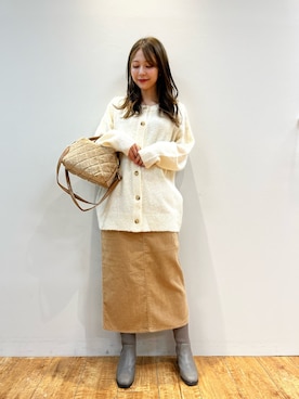 reinaさん（レディース・156cm）の冬コーディネート