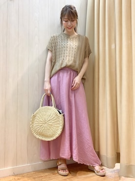 reinaさん（レディース・156cm）の夏コーディネート