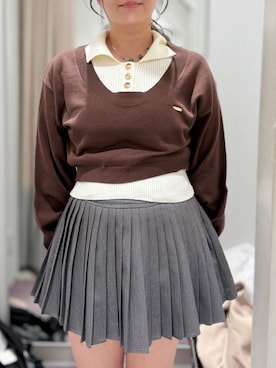 「MAJESTIC LEGON（マジェスティックレゴン）のアイテム」を使った、tsubasa harada    さん（レディース・151cm）の秋コーディネート