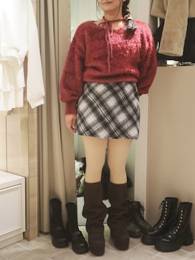 「MAJESTIC LEGON（マジェスティックレゴン）のアイテム」を使った、tsubasa harada    さん（レディース・151cm）の秋コーディネート