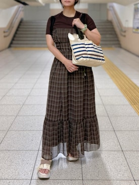tsubasa harada さん(レディース・151cm)の夏コーディネート