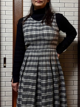 「アイテム（レッグウェア）」を使った、tsubasa harada    さん（レディース・151cm）の冬コーディネート