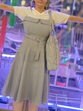 「Lattice（Lattice）のアイテム」を使った、tsubasa harada    さん（レディース・151cm）の夏コーディネート