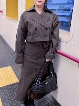 「axes femme（アクシーズファム）のアイテム（ワンピース）」を使った、tsubasa harada    さん（レディース・151cm）の春コーディネート